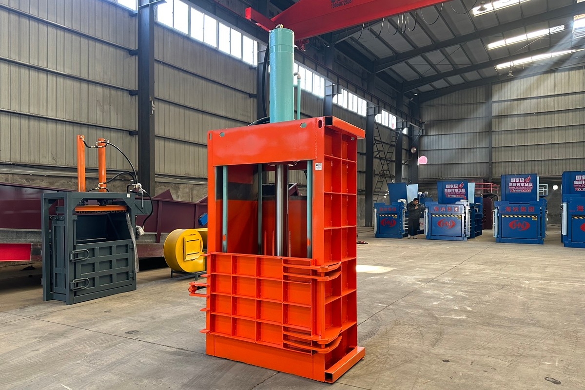 全鋼板80T立式打包機